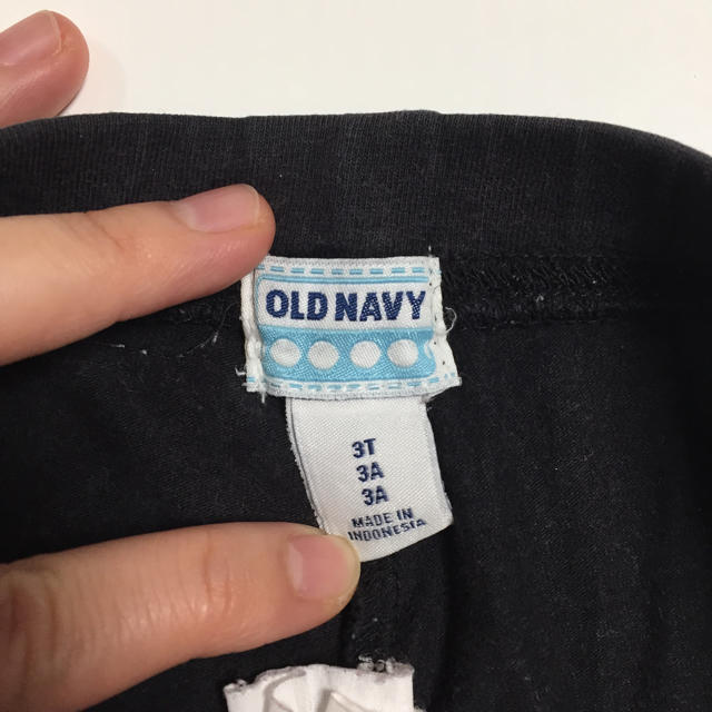 Old Navy(オールドネイビー)のレギンス 3才 95 キッズ/ベビー/マタニティのキッズ服女の子用(90cm~)(パンツ/スパッツ)の商品写真