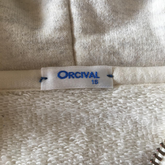 ORCIVAL(オーシバル)のORCIVAL オーシバル　パーカー　サイズ 16 レディースのトップス(パーカー)の商品写真