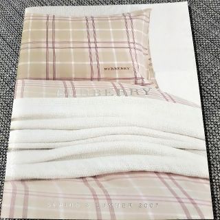 バーバリー(BURBERRY)の【新品】バーバリー カタログ 寝具 ベビー 2007(シーツ/カバー)