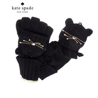 ケイトスペードニューヨーク(kate spade new york)のセール ケイトスペード KS1001200 キャット 猫 ミトン 手袋(手袋)