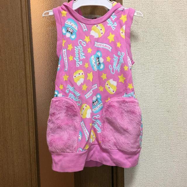 EARTHMAGIC(アースマジック)のアース  ワンピース　110 キッズ/ベビー/マタニティのキッズ服女の子用(90cm~)(ワンピース)の商品写真