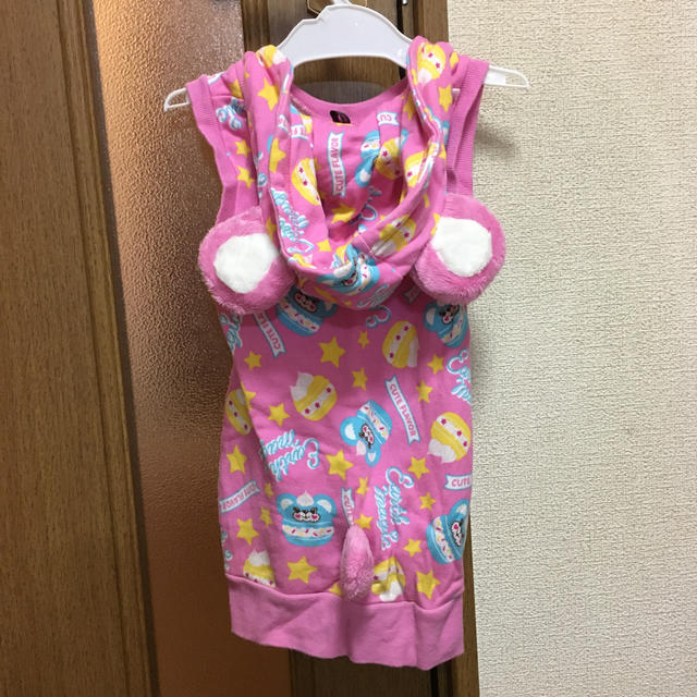 EARTHMAGIC(アースマジック)のアース  ワンピース　110 キッズ/ベビー/マタニティのキッズ服女の子用(90cm~)(ワンピース)の商品写真