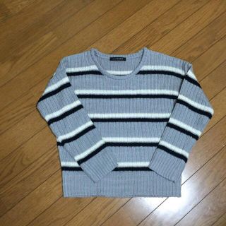 ページボーイ(PAGEBOY)の本日限定値下げ マルチボーダーニット(ニット/セーター)