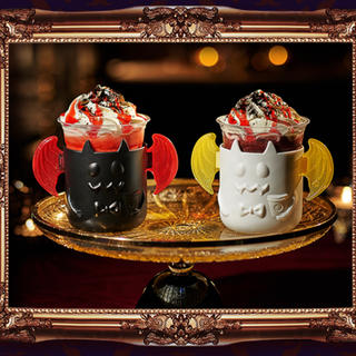 スターバックスコーヒー(Starbucks Coffee)のスタバ ハロウィン 限定 カップペア(ノベルティグッズ)