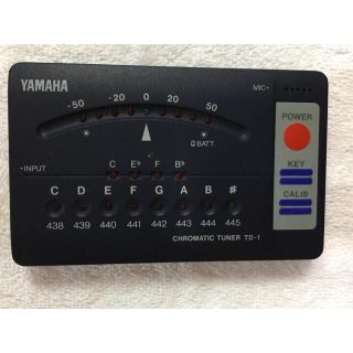 ヤマハ(ヤマハ)のYAMAHA  クロマチックチューナー　TD-1(その他)