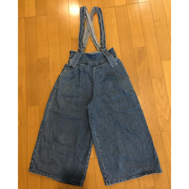 lovetoxic(ラブトキシック)のラブトキシック デニム ガウチョ m キッズ/ベビー/マタニティのキッズ服女の子用(90cm~)(パンツ/スパッツ)の商品写真