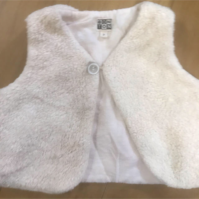 BONTON ベスト　75cm〜90cm  キッズ/ベビー/マタニティのベビー服(~85cm)(その他)の商品写真