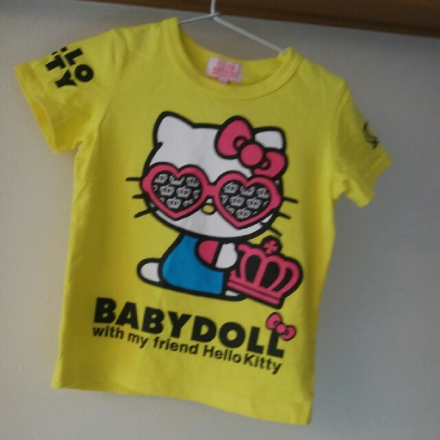 BABYDOLL(ベビードール)のTシャツ キッズ/ベビー/マタニティのキッズ服女の子用(90cm~)(Tシャツ/カットソー)の商品写真