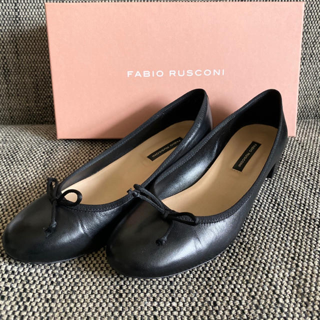 FABIO RUSCONI(ファビオルスコーニ)のFabio Rusconi バレエパンプス 37 レディースの靴/シューズ(バレエシューズ)の商品写真
