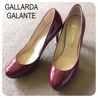 ガリャルダガランテ(GALLARDA GALANTE)のGALLARDA GALANTE ガリャルダガランテ ヒール パンプス 靴 38(ハイヒール/パンプス)