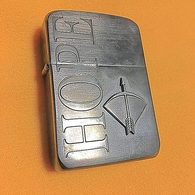 ZIPPO - ZIPPO 希少HP刻印 HOPE 立体アロー 非売品1941モデルの通販 by Tlaborta's garage｜ジッポー