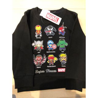 マーベル(MARVEL)の新品タグ付き マーベル トレーナー  110(Tシャツ/カットソー)