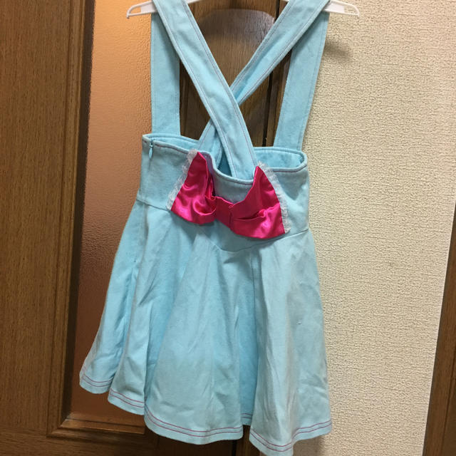 EARTHMAGIC(アースマジック)のアース  ジャンスカ　ワンピース　120 キッズ/ベビー/マタニティのキッズ服女の子用(90cm~)(ワンピース)の商品写真