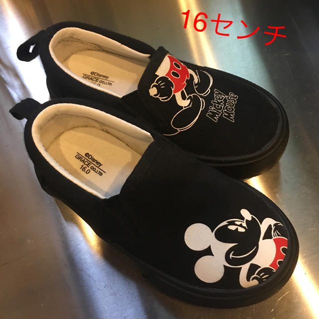 スリッポン 16cm キッズ/ベビー/マタニティのキッズ靴/シューズ(15cm~)(スリッポン)の商品写真
