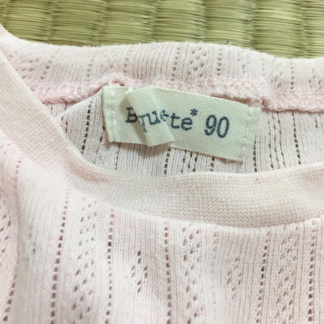 Biquette(ビケット)の長袖 カットソー 90 キッズ/ベビー/マタニティのキッズ服女の子用(90cm~)(Tシャツ/カットソー)の商品写真