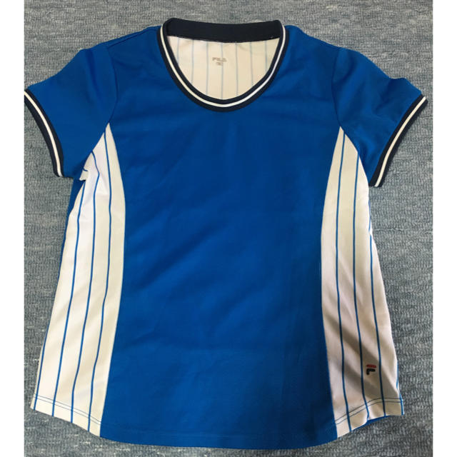FILA(フィラ)の＜10/25迄＞FILA/ブルー系/テニスTシャツ/ドライ生地 レディースのトップス(Tシャツ(半袖/袖なし))の商品写真