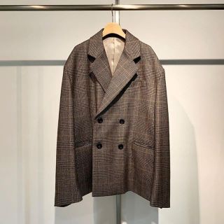 サンシー(SUNSEA)のstein OVERSIZED DOUBLE BREASTED JACKET(テーラードジャケット)