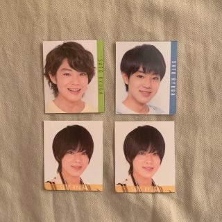 ジャニーズジュニア(ジャニーズJr.)の佐藤龍我　データカード(アイドルグッズ)