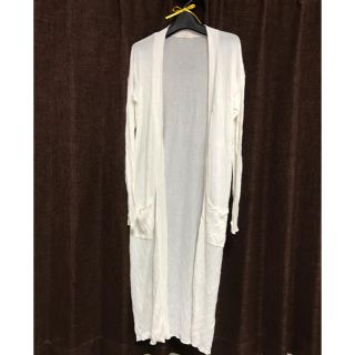 ショコラフィネローブ(chocol raffine robe)のグリーンパークス chocol raffine robe ロングカーディガン(カーディガン)