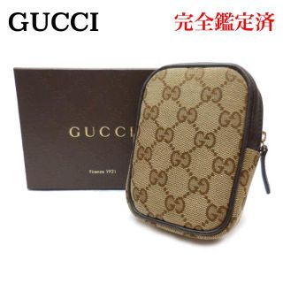 グッチ(Gucci)のGUCCI グッチ GGキャンバス シガレットケース 115249 ポーチ(タバコグッズ)