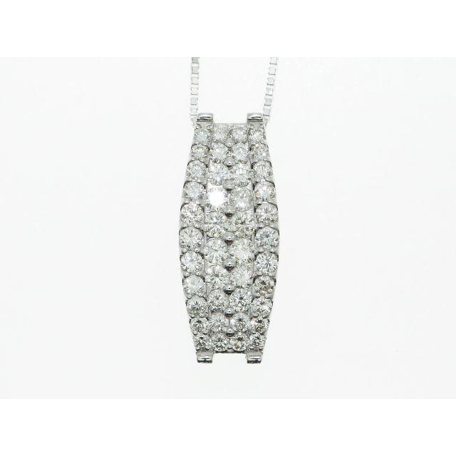 国際ブランド】 【PT900】2.00ct ダイヤモンドネックレス UP