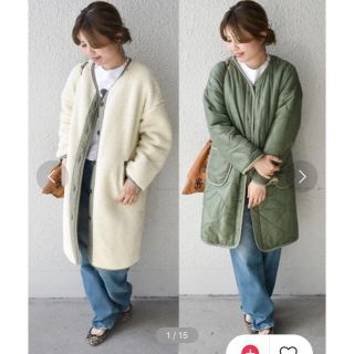 アルファインダストリーズ(ALPHA INDUSTRIES)の【ALPHA】リバーシブルコート(ロングコート)