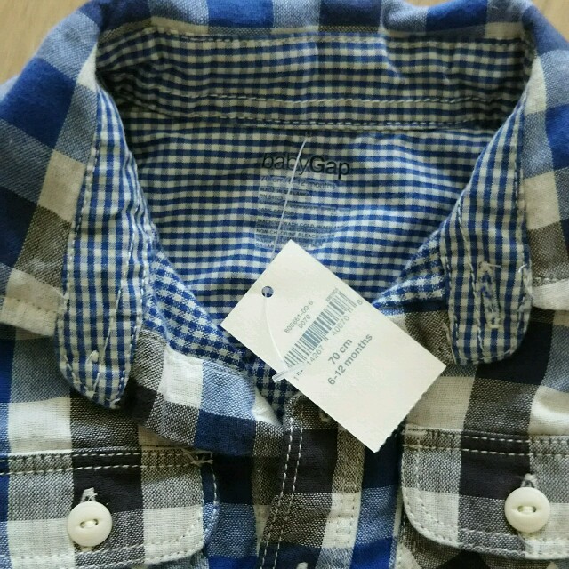 babyGAP(ベビーギャップ)のGapのベビーシャツ キッズ/ベビー/マタニティのベビー服(~85cm)(シャツ/カットソー)の商品写真