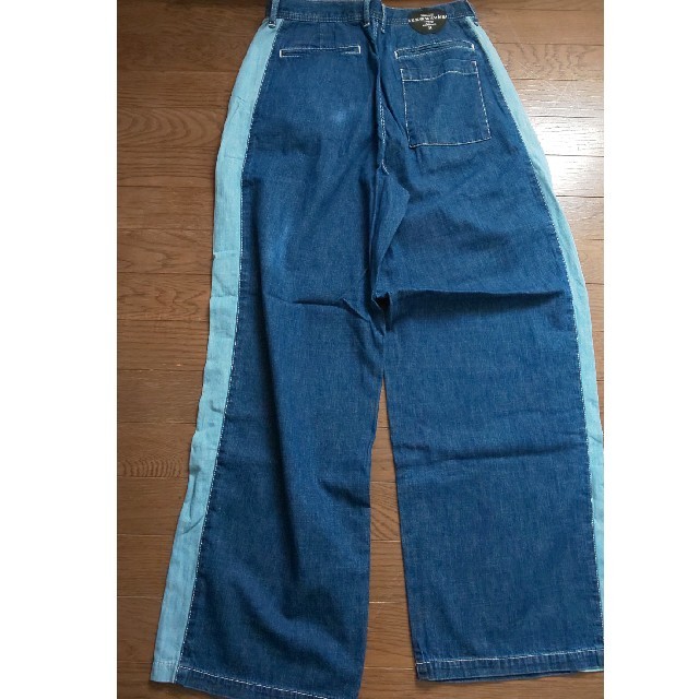 SHAREEF(シャリーフ)のshareef wide denim pants side line メンズのパンツ(デニム/ジーンズ)の商品写真