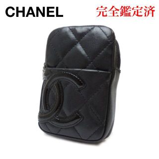 シャネル(CHANEL)のCHANEL シャネル レザー カンボン シガレット ケース 黒 タバコ(その他)