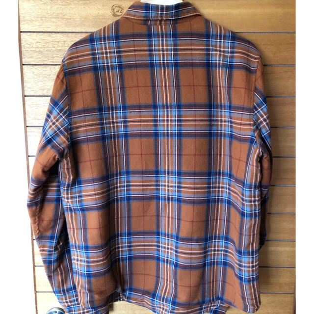 Supreme Pile Lined Plaid Flannel Shirt M