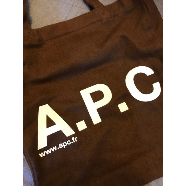 日本ショップ 23S90 A.P.C. アーペーセー トートバッグ ロゴ APC 2way