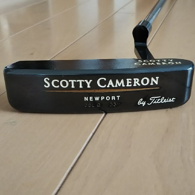 Scotty Cameron(スコッティキャメロン)の稀少 美品 NEW PORT 350G  33インチ 軟鉄 オリジナル品 スポーツ/アウトドアのゴルフ(クラブ)の商品写真