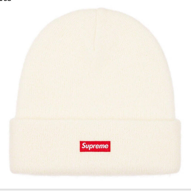 送料込み 納品書原本 SUPREME Mohair Beanie ホワイト