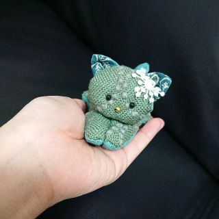 ミナペルホネン(mina perhonen)のミナペルホネン猫の洗濯バサミ☆ハンドメイド(その他)