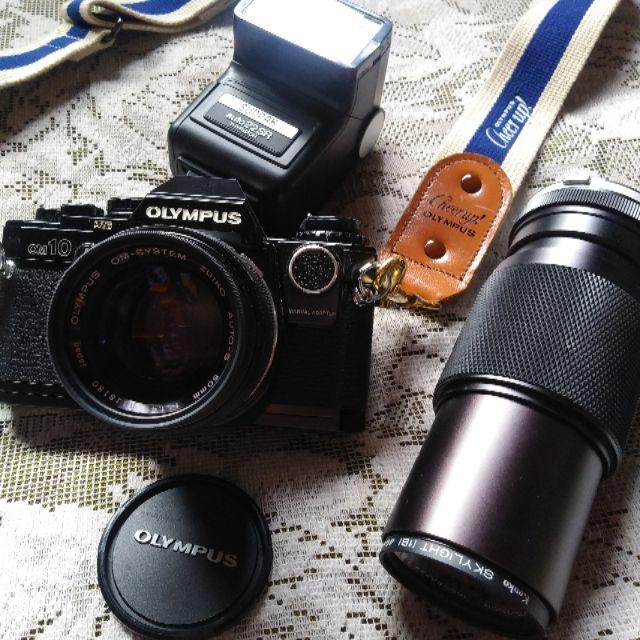 OLYMPUS(オリンパス)の【お値下げ🎵】 OLYMPUS　OM-10  フイルムカメラ スマホ/家電/カメラのカメラ(フィルムカメラ)の商品写真