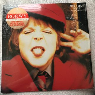 BOOWY  12インチレコード 「BAD FEELIN'」(ポップス/ロック(邦楽))