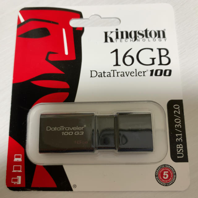 キングストン Kingston USBメモリ 16GB①