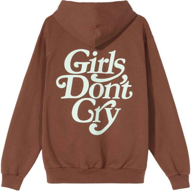 GDC(ジーディーシー)のS girls don't cry gdc hoody brown パーカー メンズのトップス(パーカー)の商品写真