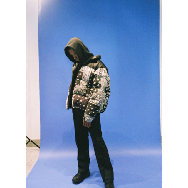 sacai - miyagihidetaka ミヤギヒデタカ バンダナダウンジャケット
