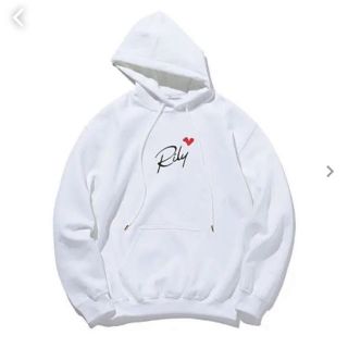 サンダイメジェイソウルブラザーズ(三代目 J Soul Brothers)の新品 Rily heart logo hoodie 白 Mサイズ 今市隆二(パーカー)