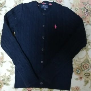 ポロラルフローレン(POLO RALPH LAUREN)のラルフローレン　カーディガンM(8-10)(カーディガン)