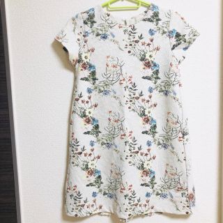 ザラキッズ(ZARA KIDS)のザラ  ガール　ボタニカル　ワンピース(ワンピース)