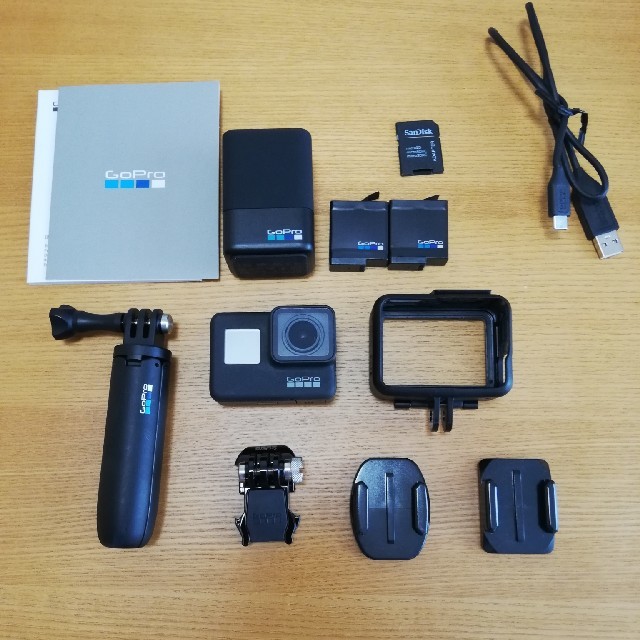 美品　GoPro hero7 Black +アクセサリー