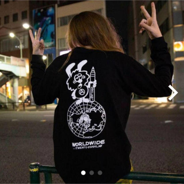 GDC(ジーディーシー)のVerdy Harajuku day シークレット　25klab Lサイズ メンズのトップス(Tシャツ/カットソー(七分/長袖))の商品写真