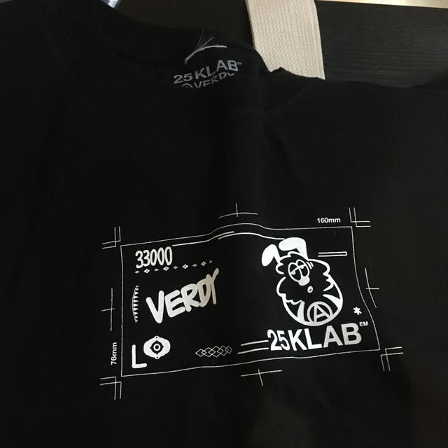 GDC(ジーディーシー)のVerdy Harajuku day シークレット　25klab Lサイズ メンズのトップス(Tシャツ/カットソー(七分/長袖))の商品写真