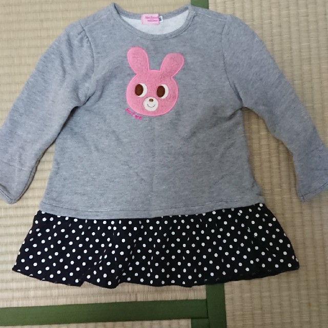 mikihouse(ミキハウス)のMIKIHOUSE 90cm ワンピース キッズ/ベビー/マタニティのキッズ服女の子用(90cm~)(ワンピース)の商品写真