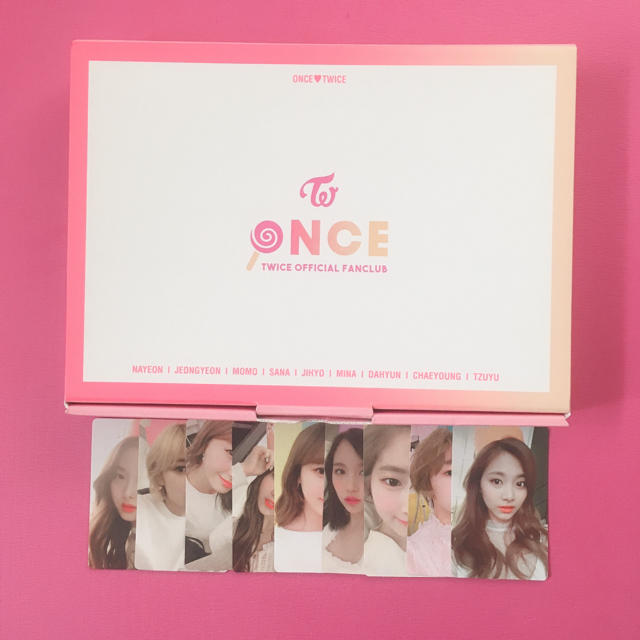 TWICE 韓国 ONCE 1期 公式グッズ セット FC ファンクラブ