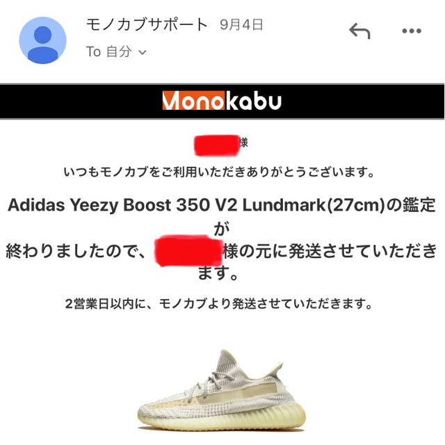 adidas(アディダス)のAdidas Yeezy Boost 350 V2 Lundmark メンズの靴/シューズ(スニーカー)の商品写真