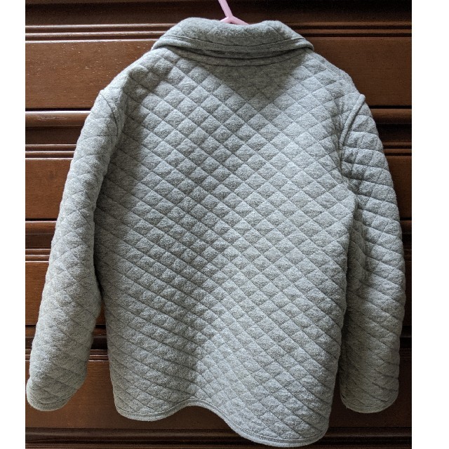 MUJI (無印良品)(ムジルシリョウヒン)の無印　コート　120cm キッズ/ベビー/マタニティのキッズ服女の子用(90cm~)(ジャケット/上着)の商品写真