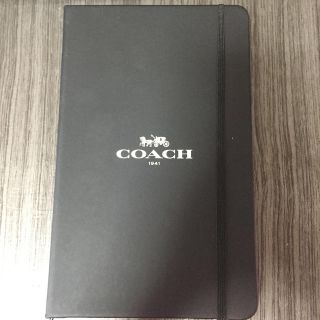 コーチ(COACH)のCOACH コーチ ノート ブラック 手帳(ノート/メモ帳/ふせん)